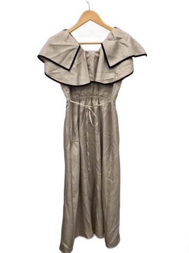 商品画像：半袖ワンピース/O/ポリエステル/BEG/SWFO221059 2