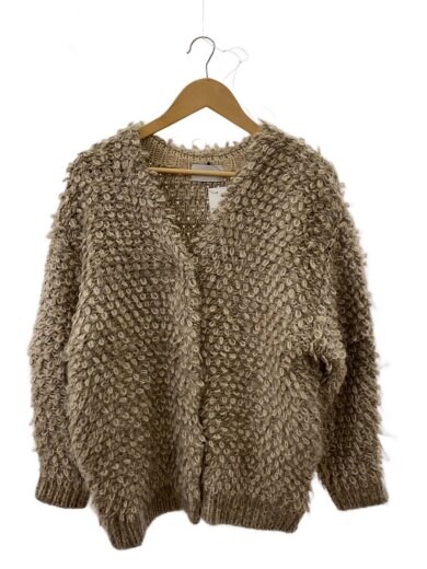 商品画像：23AW/ MIX LOOP MOHAIR KNIT CARDIGAN/1/アクリル/BEG/15106-2182 1