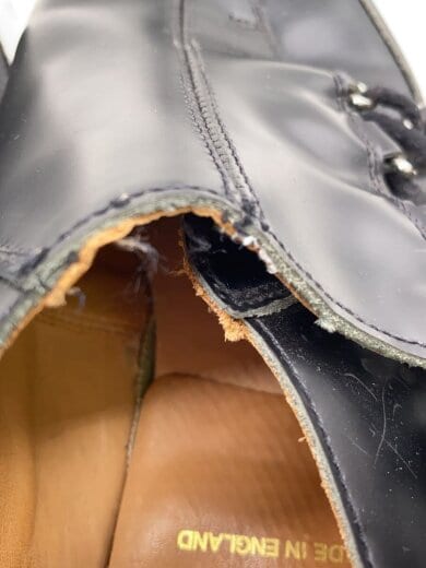 商品画像：×COMME des GARCONS HOMME PLUS/ドレスシューズ/UK8/BLK/レザー/PG-K10// 7