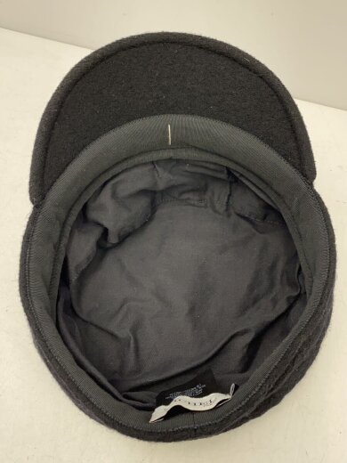 商品画像：キャスケット/L/ウール/BLK/無地/レディース 4