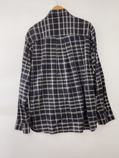 商品画像：長袖シャツ/46/コットン/NVY/チェック/cumu0001a0 S52960 2