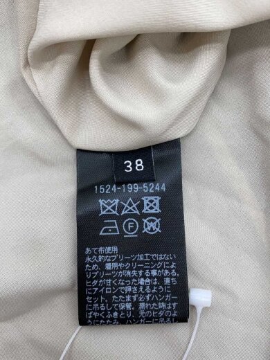 商品画像：スカート/38/ポリエステル/BLK/チェック/1524-199-5244 5