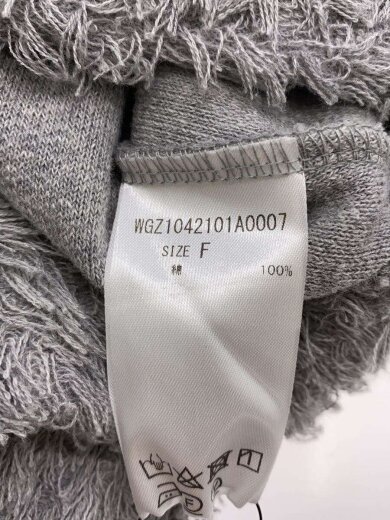 商品画像：ロングスカート/FREE/コットン/GRY/WGZ1042101A0007/ロングパイルスカート 5