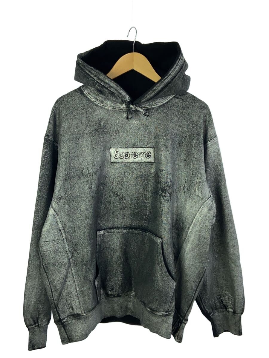 Supreme × MM6 / ×MM6/Foil Box Logo Hooded Sweatshirt/パーカー/L/SLV//