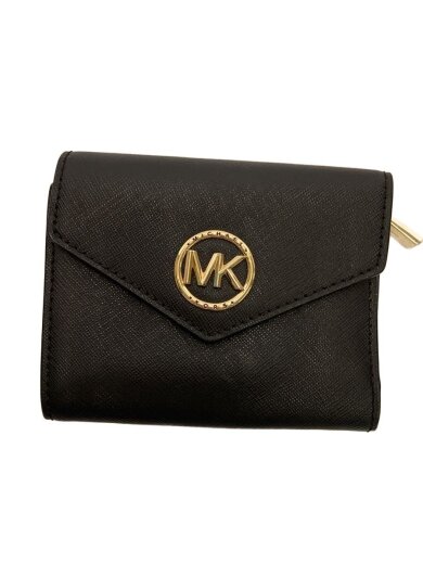 商品画像：3つ折り財布/--/BLK/レディース/av-2103 1