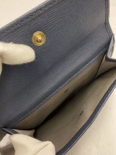 商品画像：3つ折り財布/--/BLU/レディース 5