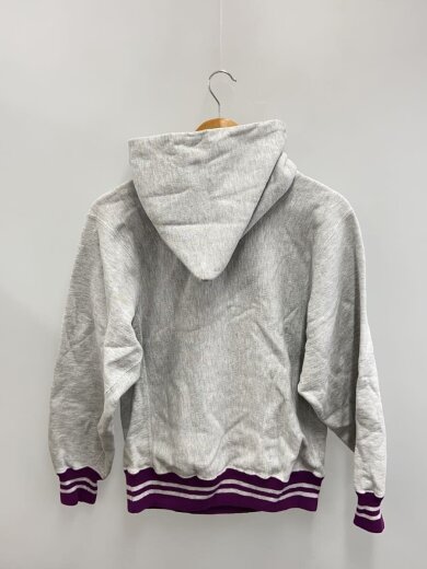 商品画像：90s/USA製/リバースウィーブ/スクリプトロゴ/パーカー/M/コットン/GRY/ 2