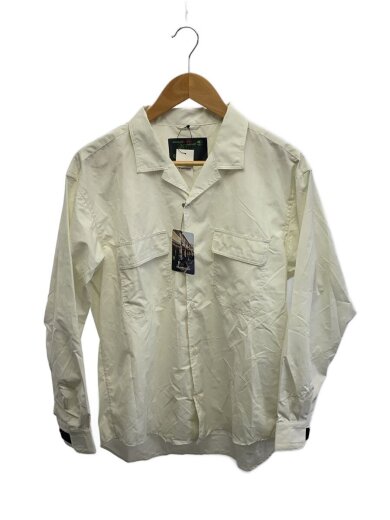 商品画像：KAMO KERJA SHIRT/長袖シャツ/S/ポリエステル/WHT 1