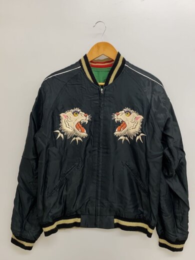 商品画像：スカジャン/M/アセテート/GRN/TT13753(CHEVY LOVER/TIGER HEAD)// 6