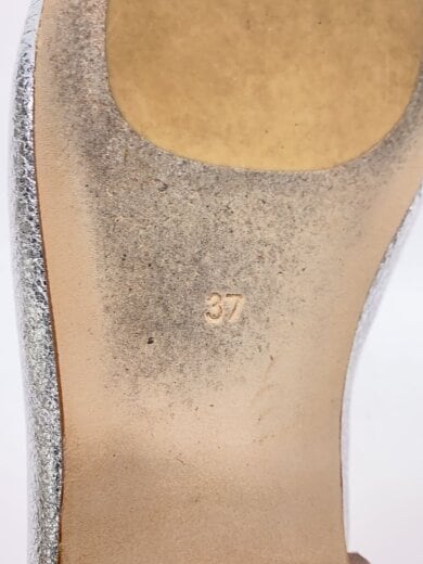 商品画像：フラットパンプス/37/SLV 5