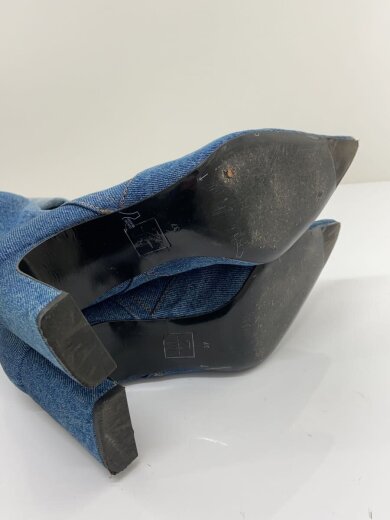 商品画像：×MAISON SPECIAL/デニムニーハイブーツ/37/IDG 3