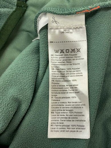 商品画像：フリースジャケット/S/ポリエステル/GRN/1014-04350 4