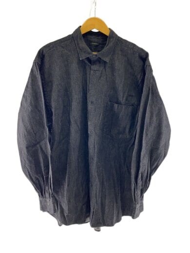 商品画像：長袖シャツ/5/コットン/BLK/Z01-02003/24SS/コモリデニムシャツ// 1