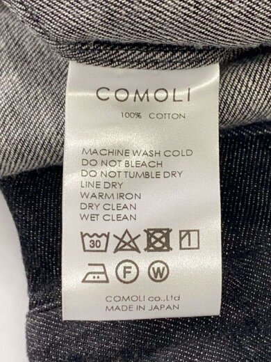 商品画像：長袖シャツ/5/コットン/BLK/Z01-02003/24SS/コモリデニムシャツ// 5