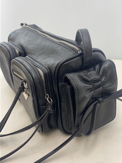 商品画像：ショルダーバッグ/フェイクレザー/BLK/FWGB251314 8