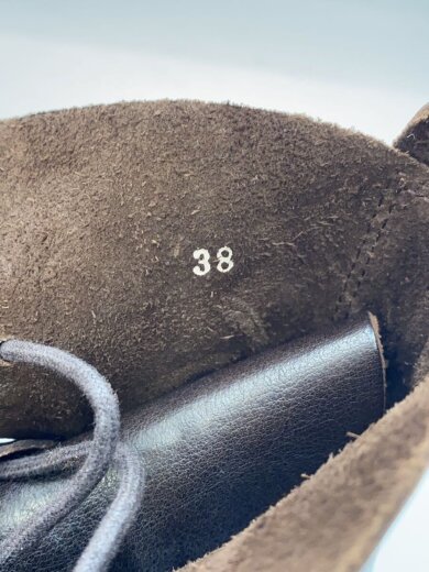 商品画像：レースアップブーツ/38/BRW/レザー 5