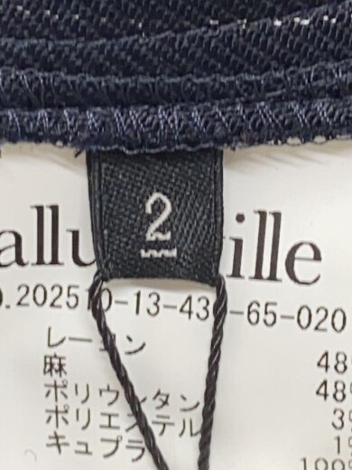 商品画像：トップス/2/レーヨン/NVY/ストライプ/202510-13-430-65-020 4