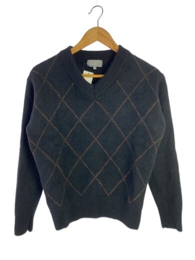 商品画像：ニット・セーター(厚手)/M/ウール/BLK/579-4260012 1