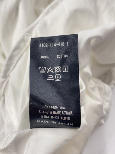 商品画像：ノースリーブカットソー/--/コットン/WHT/4102-114-418-1 5