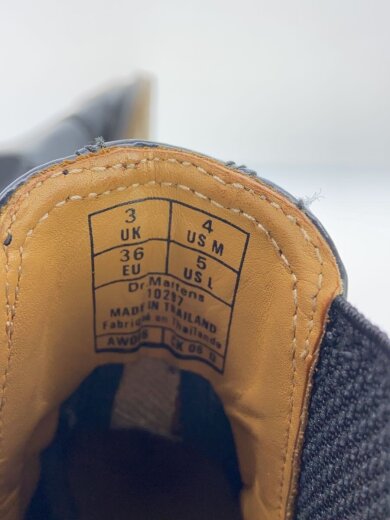 商品画像：サイドゴアブーツ/UK3/BLK/10297/ソール減り、履きジワ、剥がれ有 5