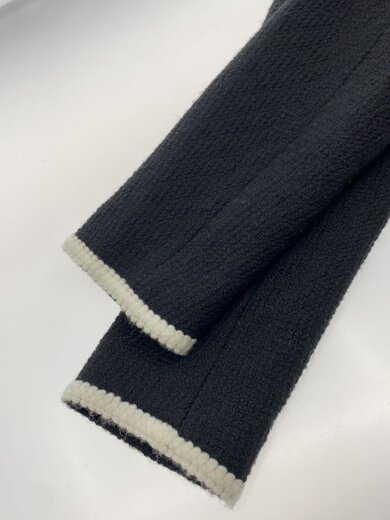 商品画像：Wool-Blend Cropped Tweed Blazer/ジャケット/M/ウール/BLK 5