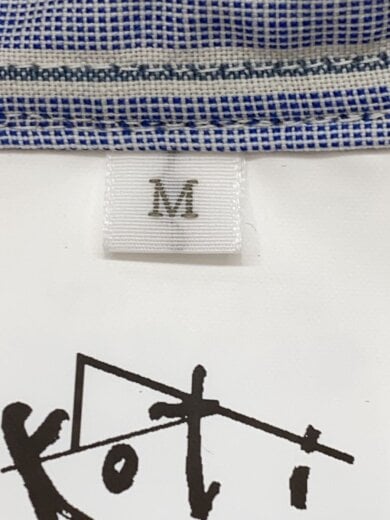 商品画像：長袖シャツ/M/ウール/BLU/ストライプ/1211-104-8195 4