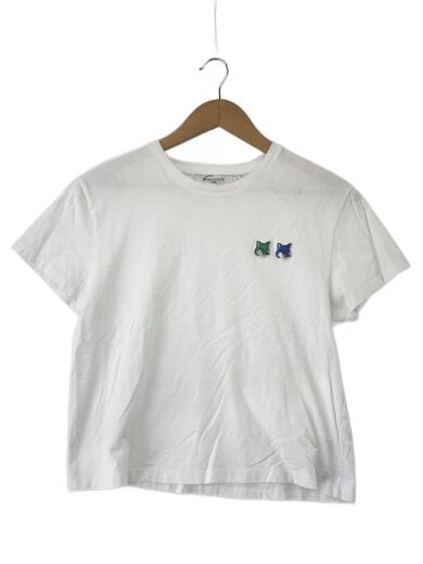 商品画像：ダブルシーズナルフォックスヘッドパッチクロップドTシャツ/M/コットン/KW00106KJ0008 1