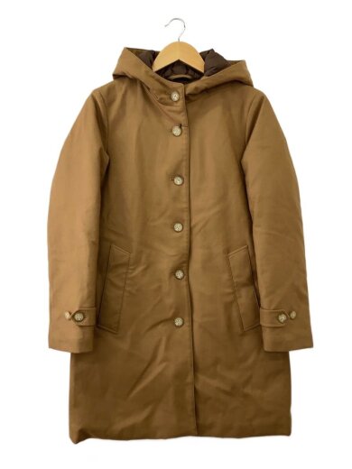 商品画像：ロングダウンジャケット/34/ウール/CML/LENZIE/ 1