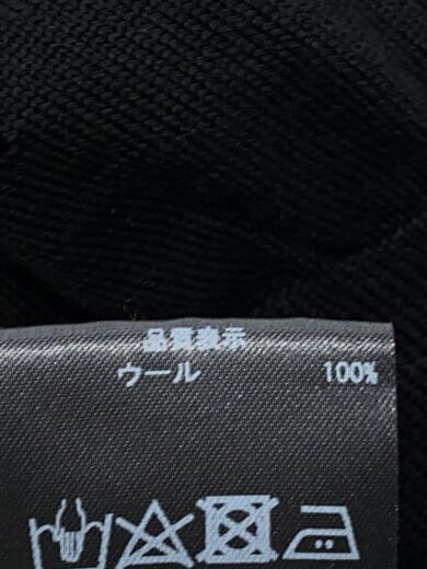 商品画像：レイヤード/アシンメトリー/タートル/カーディガン(薄手)/FREE/ウール/BLK/1803-K01-309 5