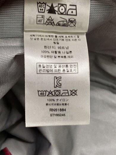 商品画像：ジャケット/S/ナイロン/RED/85245SP20 4