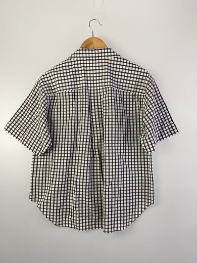 商品画像：半袖シャツ/2/コットン/WHT/チェック/595-5152552 2