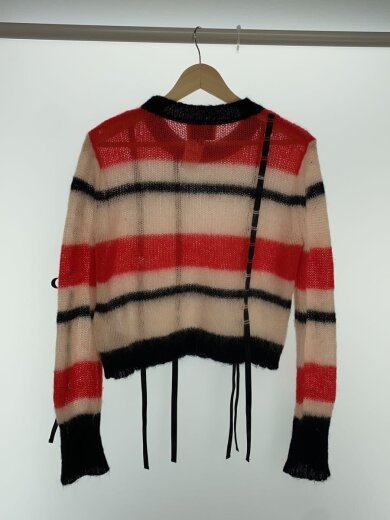 商品画像：ニット・セーター(薄手)/S/モヘア/RED/P191-7149RWM 2