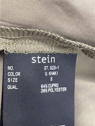 商品画像：OVERSIZED CUPRO OPEN COLLAR SS SHIRT/S/KHK/ST.523-1 4