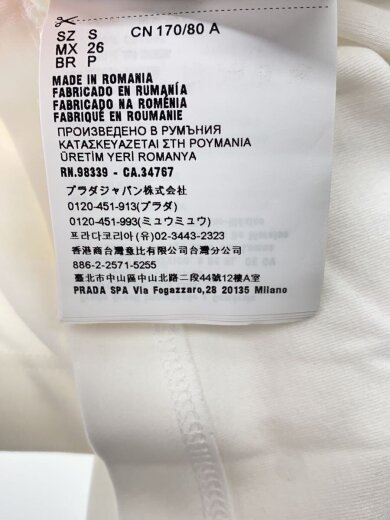 商品画像：プラダ/Tシャツ/3560A/S/コットン/ホワイト 5