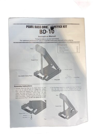 商品画像：BD-10 トレーニングドラムパッド/BD-10// 7