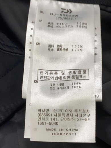 商品画像：T/TECH LOOSE 2B JACKET TWILL/L/ナイロン/BLK/BJ-55023W// 4