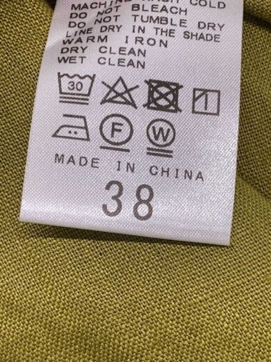 商品画像：半袖ワンピース/38/リネン/KHK/23-040-400-7031-1-0// 4