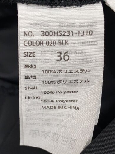 商品画像：EGG JUMPER-SKIRT/ノースリーブワンピース/36/ポリエステル/BLK/300HS231-1310 3