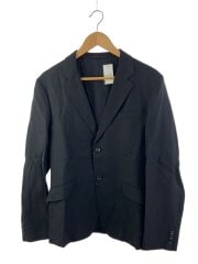 AD2009/2Bシングルテーラードジャケット/S/ウール/BLK/hd-j009//