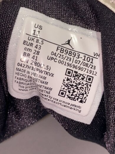 商品画像：AIR JORDAN 1_エアジョーダン1/28cm/BLK 5