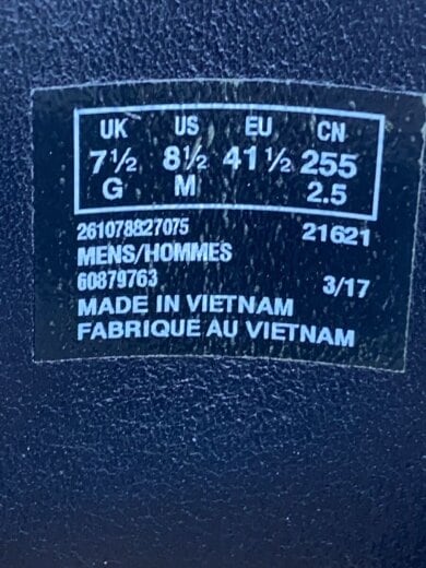 商品画像：ブーツ/25.5cm/BLK/07882 5