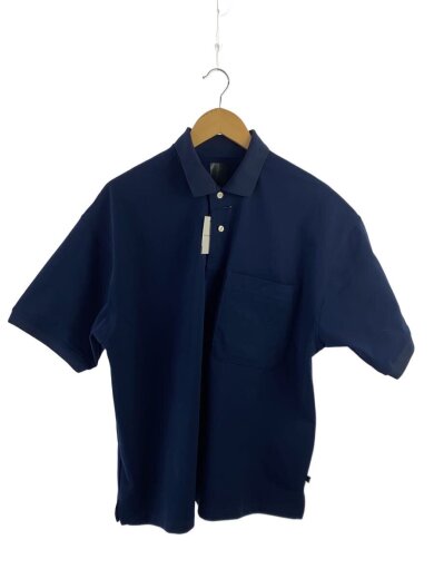 商品画像：T/TECH POLO SHIRTS S/S/ポロシャツ/M/ポリエステル/NVY/BE-37024 1