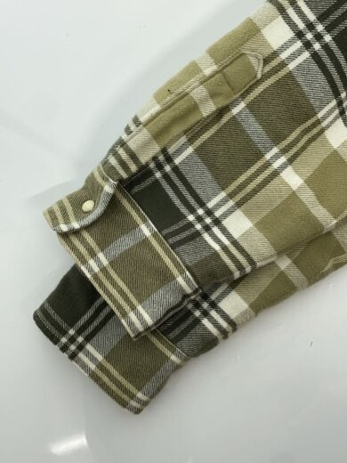 商品画像：Thermal Shirt Jacket/キルティングジャケット/XL/コットン/KHK/チェック 5