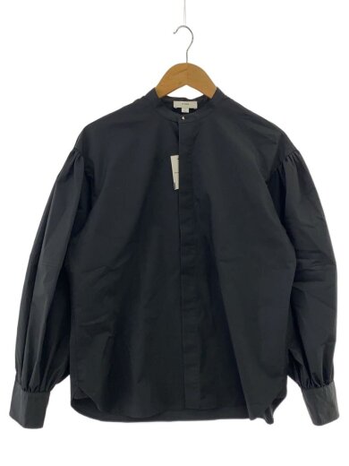商品画像：BALLOON SLEEVE BLOUSE/長袖シャツ/1/コットン/BLK/242-15228 1