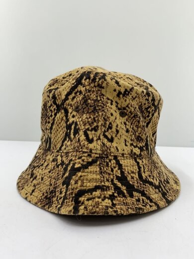 商品画像：バケットハット/--/ポリエステル/BEG/総柄/メンズ/パイソン 2