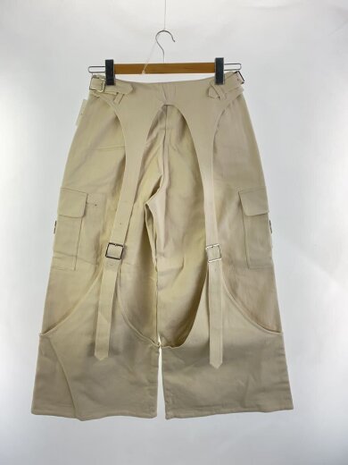 商品画像：Drill Belted Baggy Trousers/S/コットン/IVO/2324607002 2