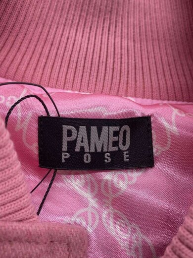 商品画像：NERD GIRL Versity Jacket/FREE/ポリエステル/PNK/2324501004 3