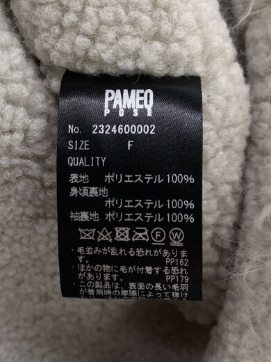 商品画像：Amy Coat/FREE/ポリエステル/GRY/2324600002 4