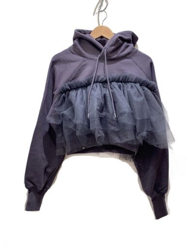 画像：PAMEO POSELace Docked Mini Hoodie/FREE/コットン/GRY/23245270081