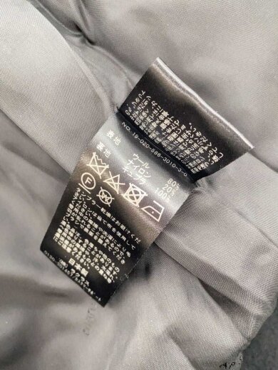 商品画像：ロングコート/ウール/BLK/19-020-586-3010-3-0 4